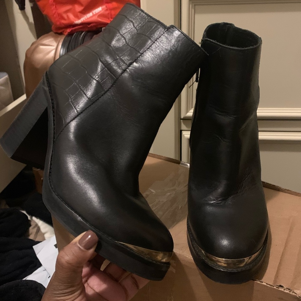 Black booties
